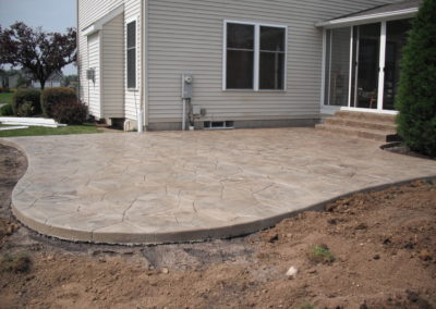 stamped concrete patios installers